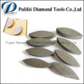 Segmento de pulido del diamante de pulido de la superficie concreta del piso para el cojín del metal